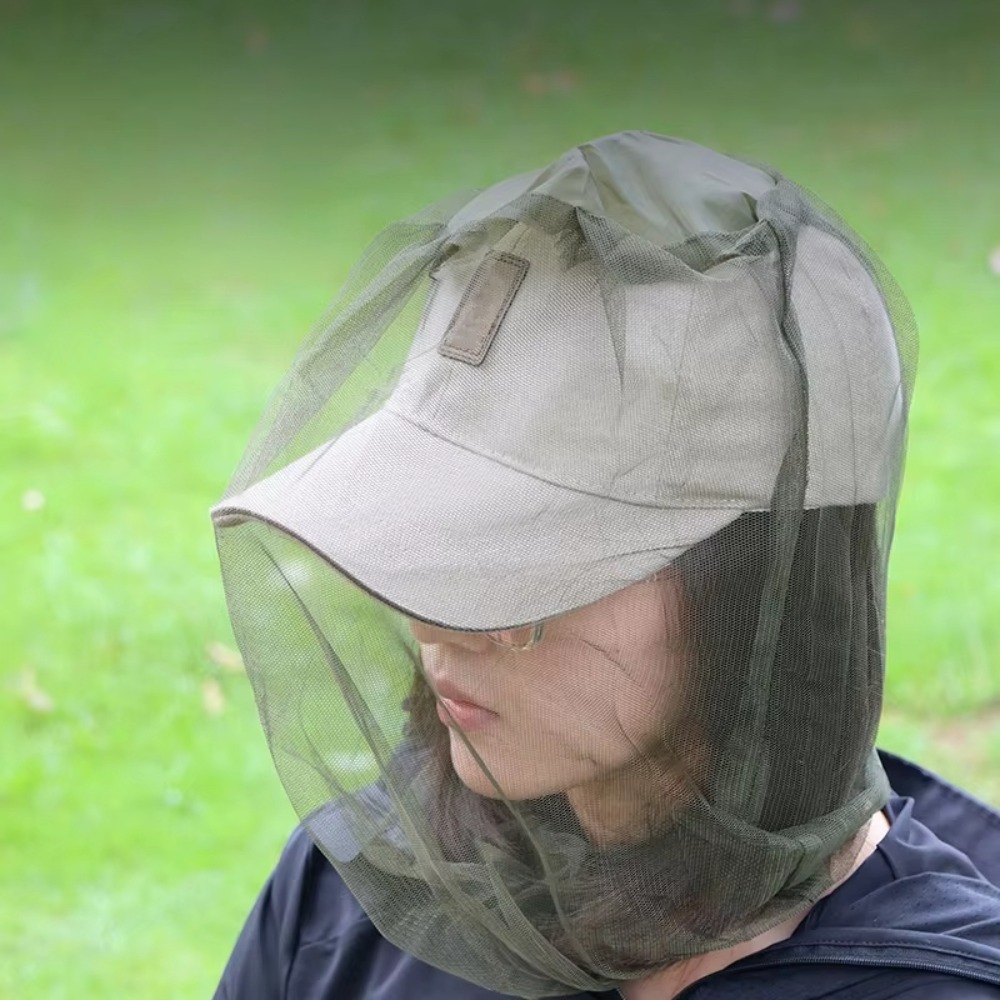 Outdoor Camping Mosquito Net - Fishing Anti Mosquito Insect Hat Fishing