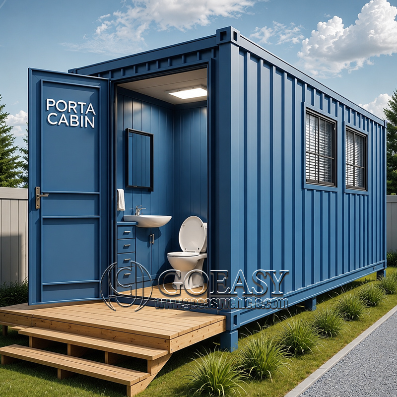 Outdoor Camping Venues - GOEASY Luxury Mobile Portable Container Restroom