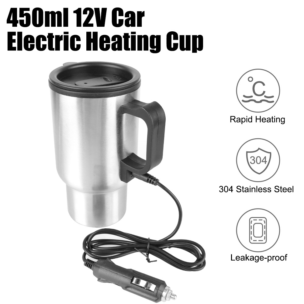Outdoor Camping Kettle - Electric Heating Car Kettle Camping Travel