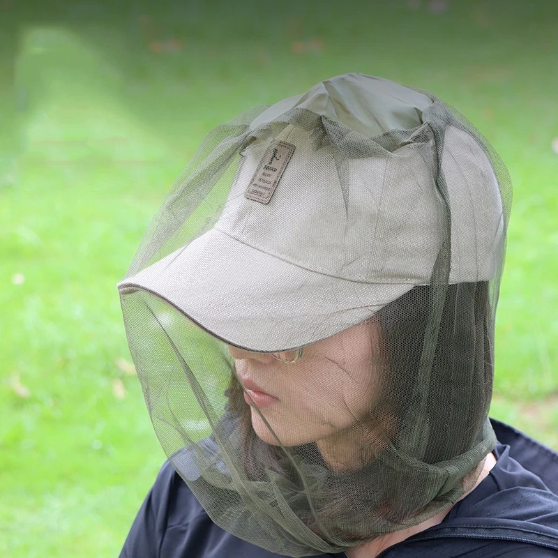 Outdoor Camping Mosquito Net - 1PC Outdoor Fishing Mosquito Net Hat,