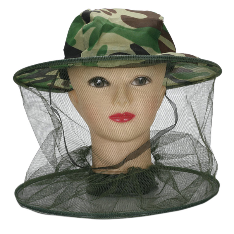 Outdoor Camping Mosquito Net - Anti Mosquito Fishing Cap Insect Mosquito