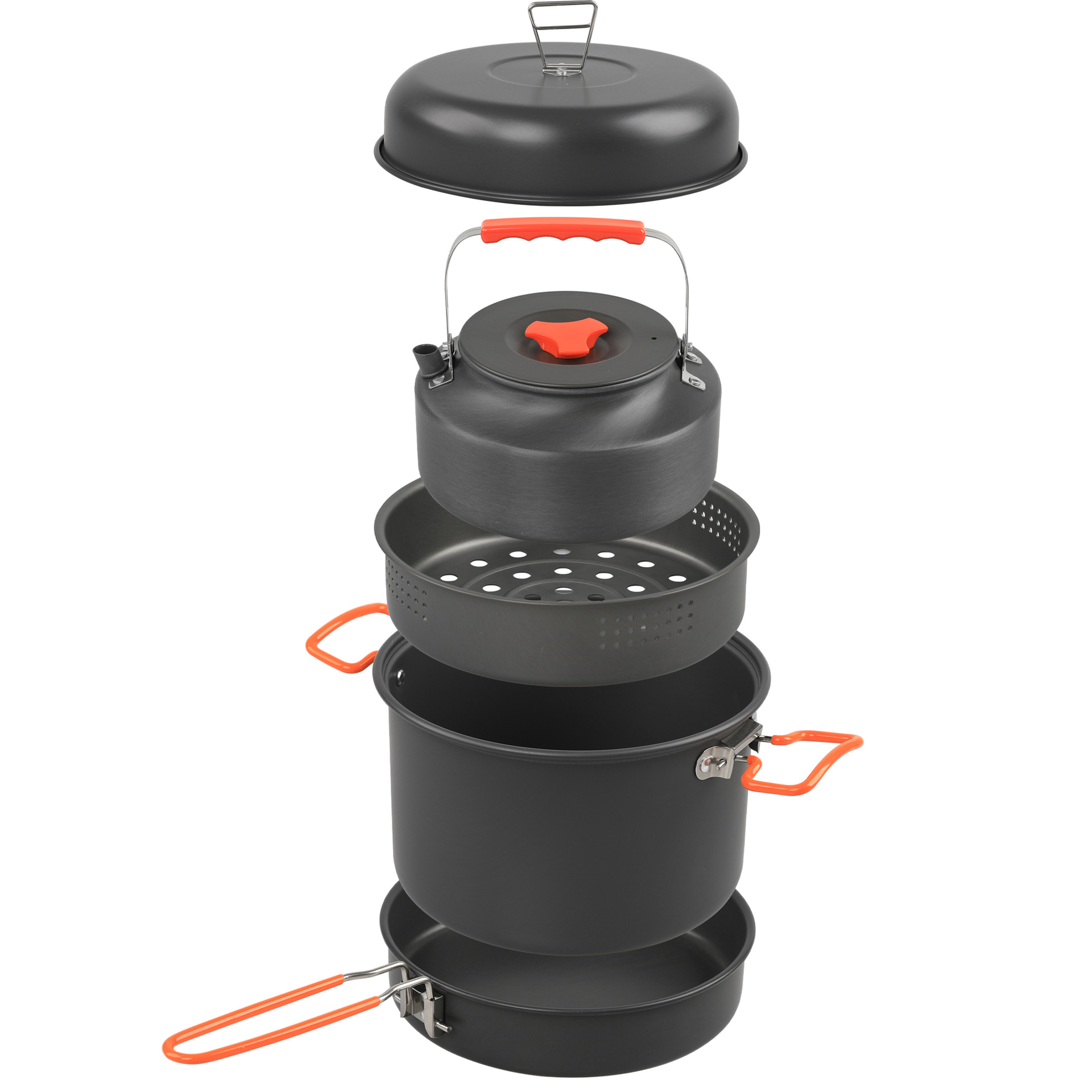 Outdoor Camping Kettle - Outdoor Cookware Set Camping Cooking Pot