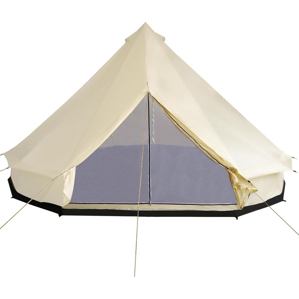 Outdoor Camping And Glamping - 10-Person Spacious Glamping Tent with Breathable