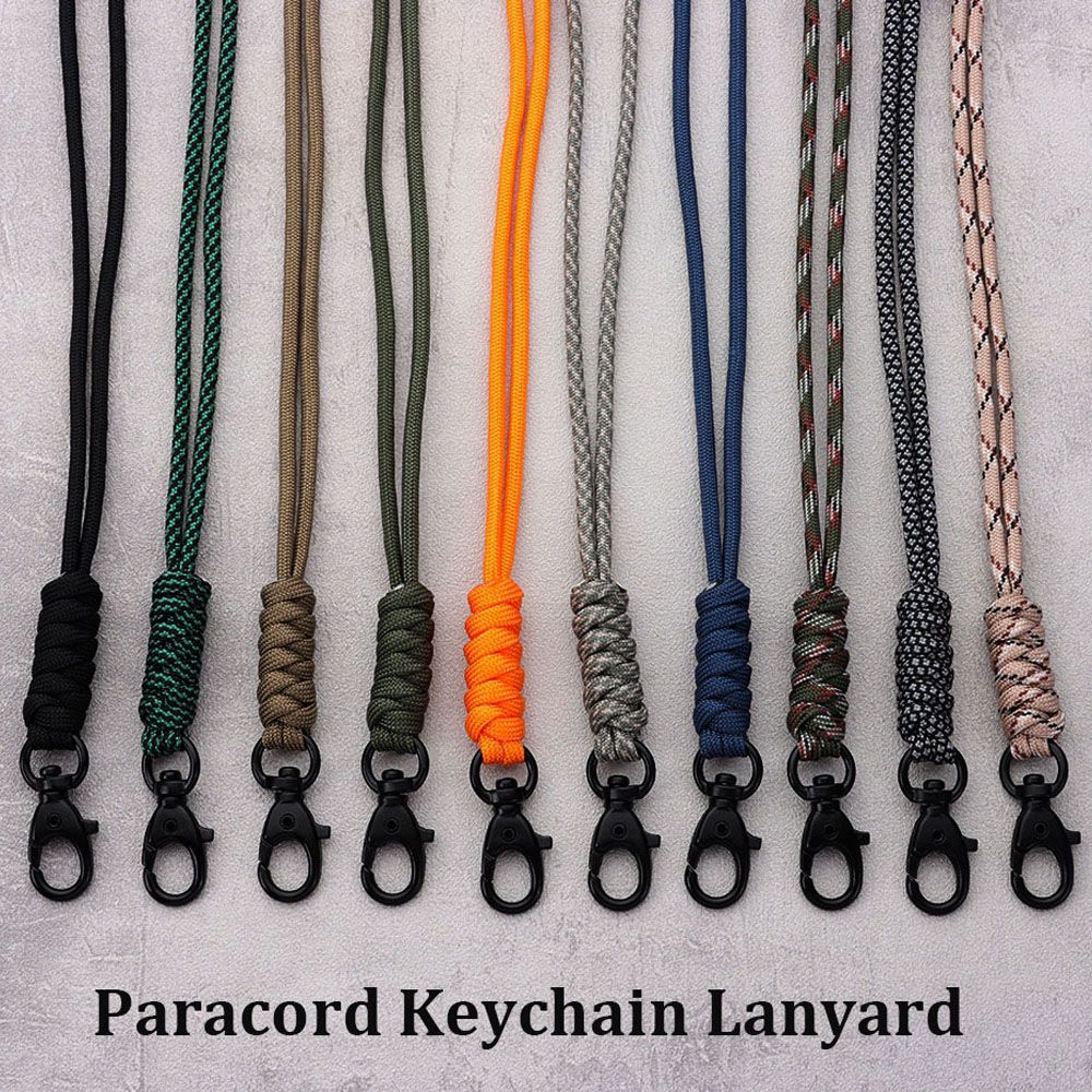 Bivvy Bag Emergency - Paracord Keychain Lanyard Rotatable Buckle High