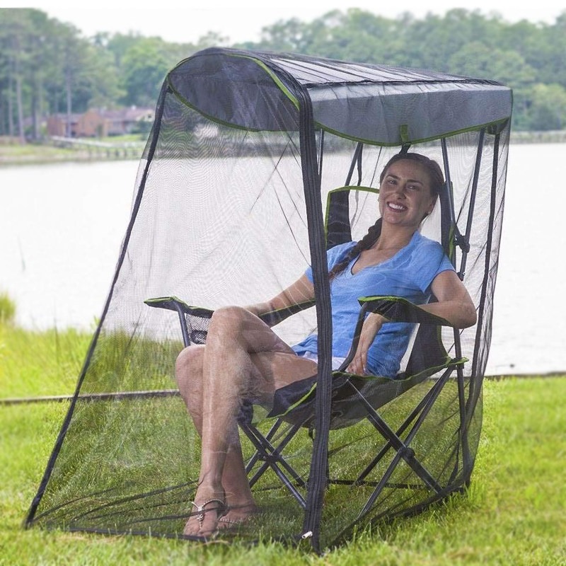 Outdoor Camping Mosquito Net - Mosquito Repellent Camping Chair Folded Net