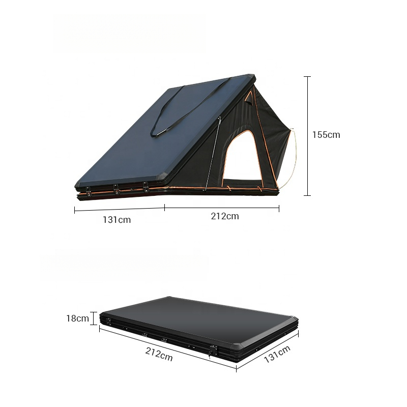 Hard Car Roof Top Tent 2 Peopl - Outdoor Camping Automatic Quick Opening Tent 评论和价格