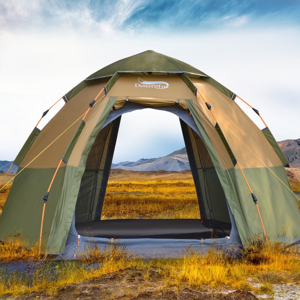 Desert&Fox 3-4 Person Dome Aut - Outdoor Camping Dome 评论和价格