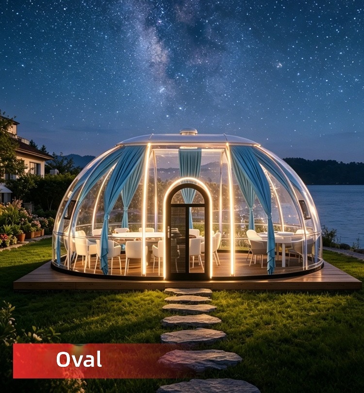 Transparent Dome Bubble House, - Outdoor Camping And Glamping 评论和价格