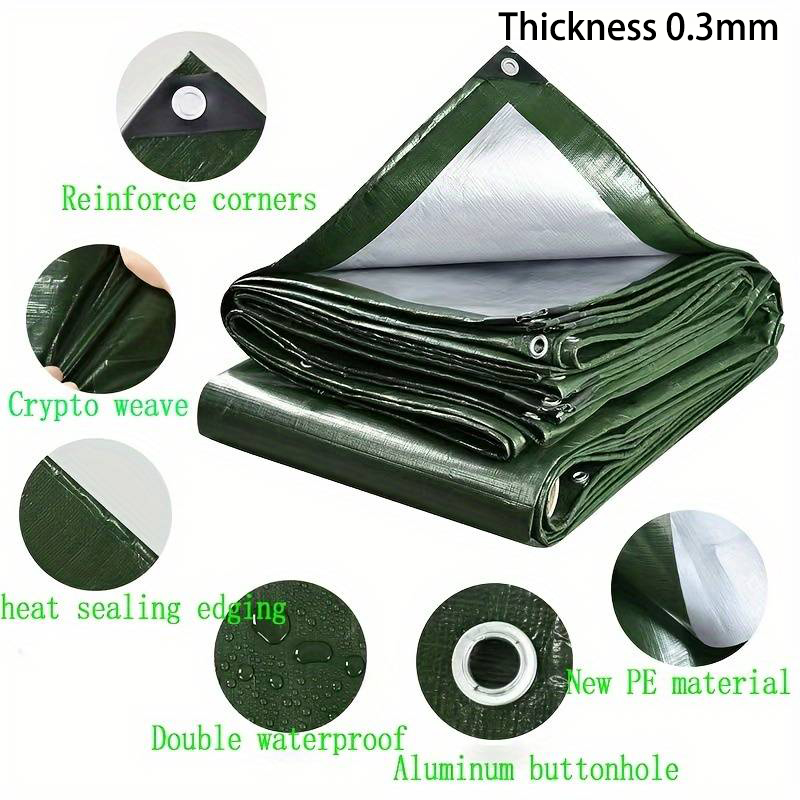 Waterproof Large Tarpaulin Cus - Waterproof Tarp Shelter 评论和价格
