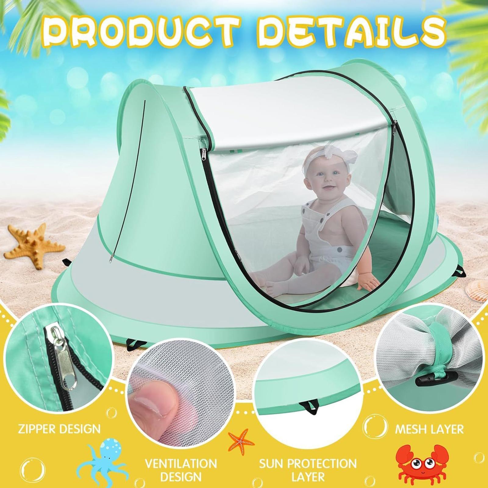 Toddler Beach Tent Outdoor Bab - Outdoor Camping Dome 评论和价格