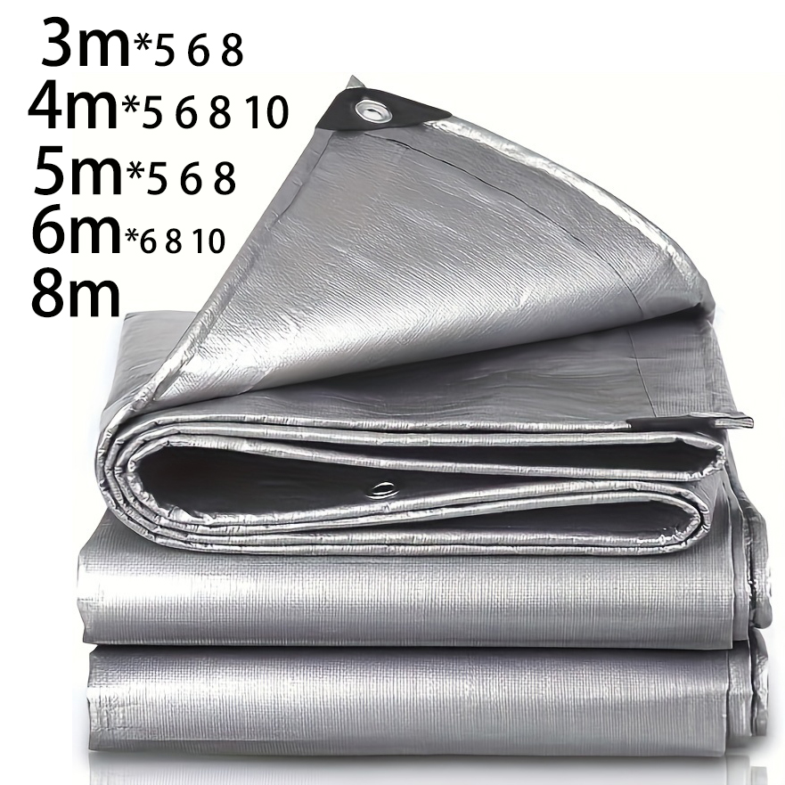 Large Tarp 3mx5 6 8 4x4 5 6 8  - Waterproof Tarp Shelter 评论和价格