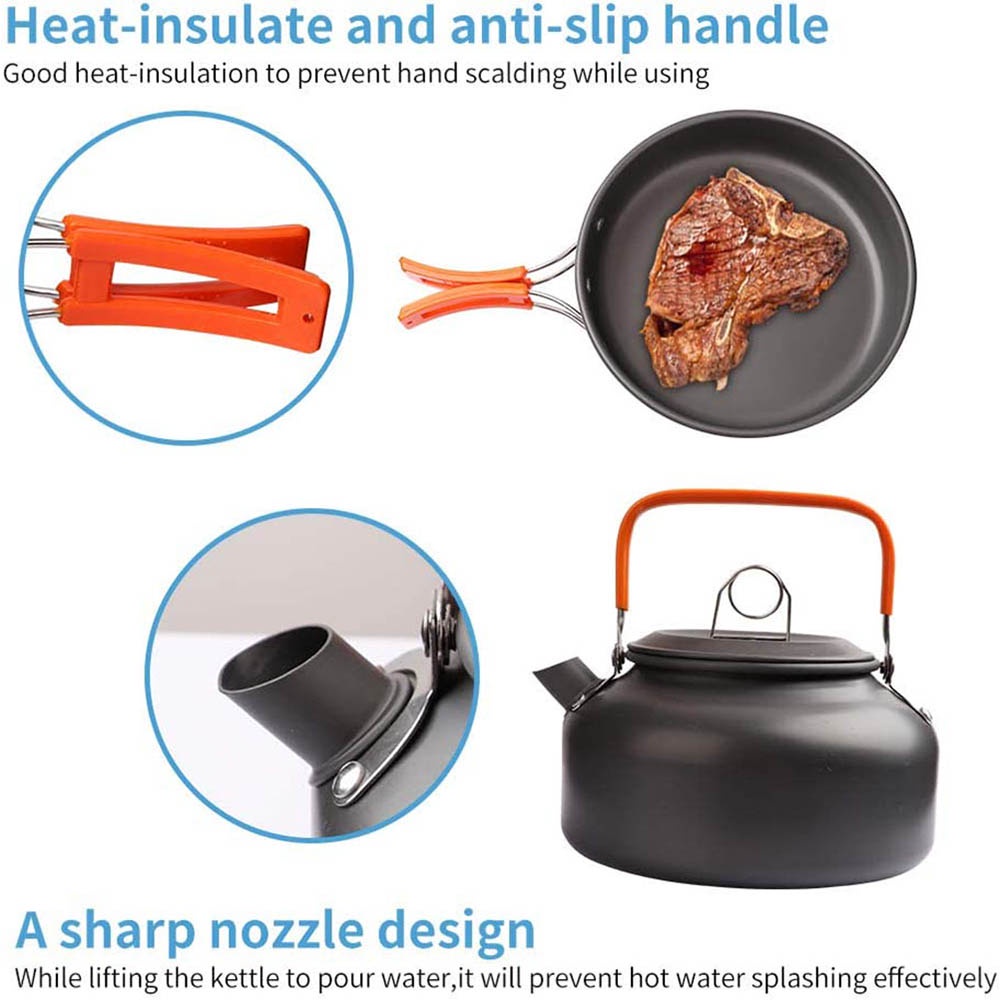 Outdoor Camping Cooker Portabl - Outdoor Camping Kettle 评论和价格