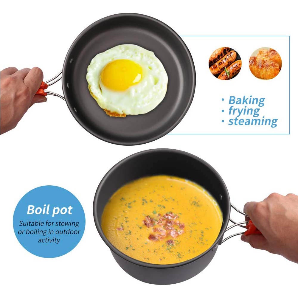 Outdoor Camping Cooker Portabl - Outdoor Camping Kettle 评论和价格