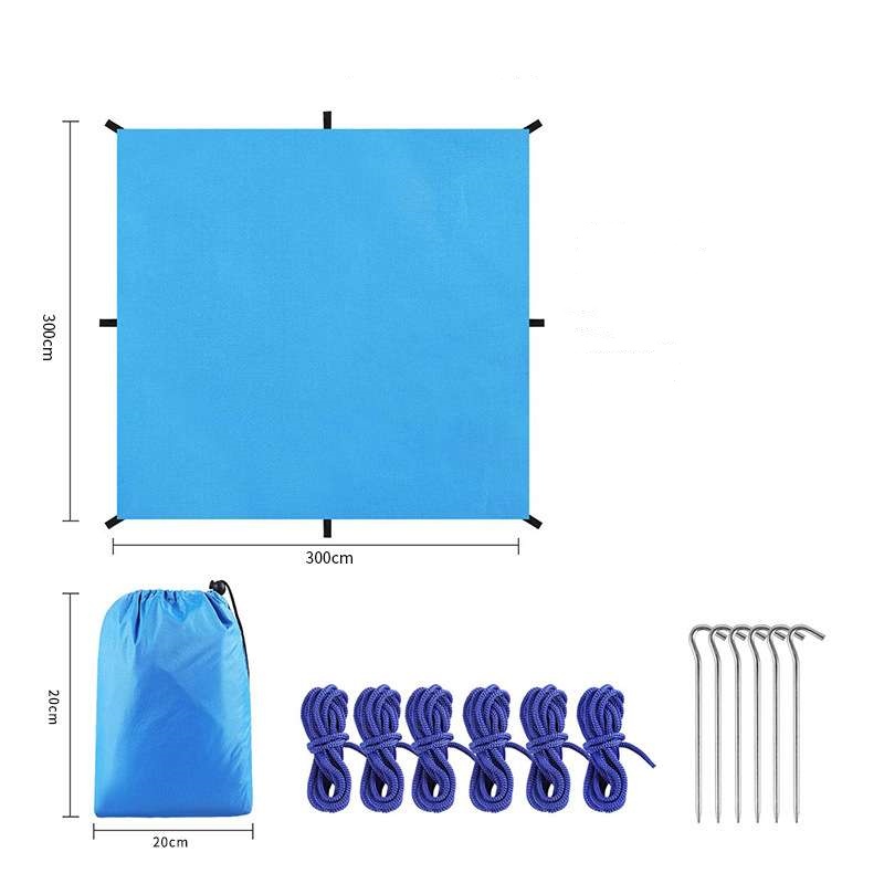 3x3 3x4 3x5m Camping Canopy Ou - Waterproof Tarp Shelter 评论和价格