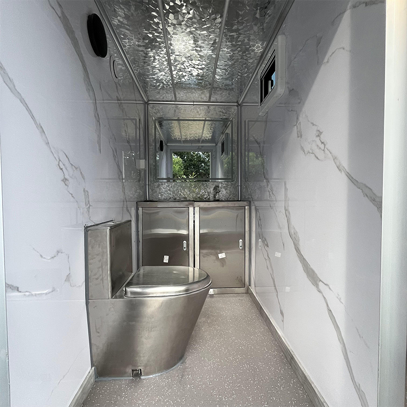 Portable Steel Mobile Bathroom - Outdoor Camping Venues 评论和价格