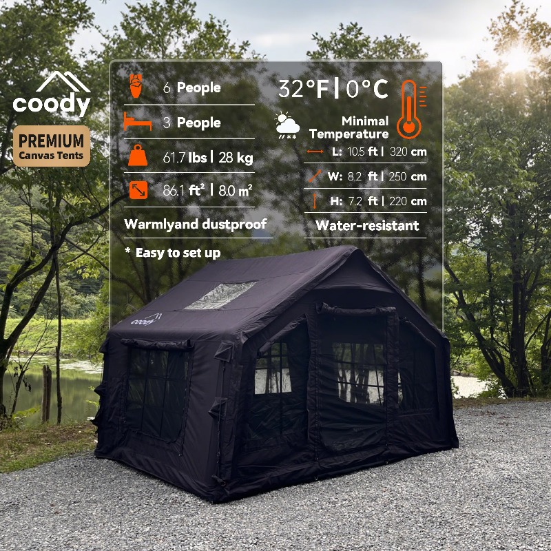 YTYIN Coody 8.0 Inflatable Air - Outdoor Camping And Glamping 评论和价格