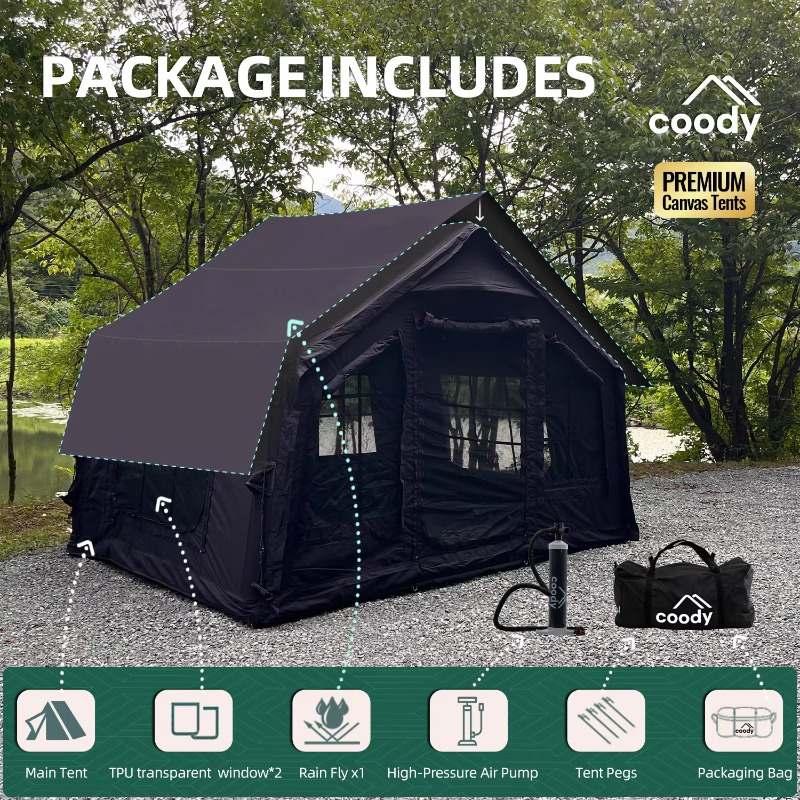 YTYIN Coody 8.0 Inflatable Air - Outdoor Camping And Glamping 评论和价格