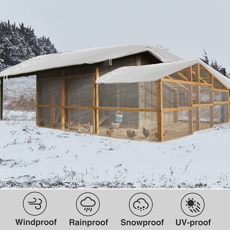 Transparent Tarpaulin 2*3 4 5  - Waterproof Tarp Shelter 评论和价格