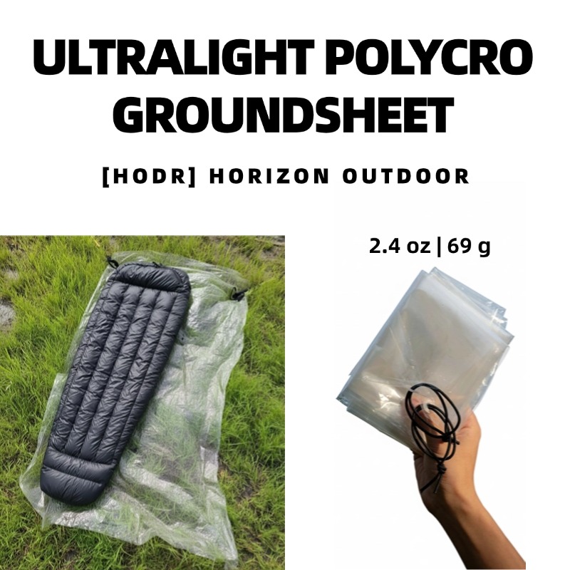 [HODR GEAR]Ultralight Polycro  - Waterproof Tarp Shelter 评论和价格
