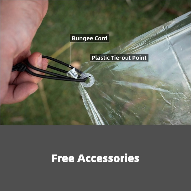[HODR GEAR]Ultralight Polycro  - Waterproof Tarp Shelter 评论和价格