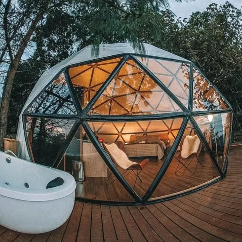 Camping Tent Glamping Dome Lux - Outdoor Camping And Glamping 评论和价格
