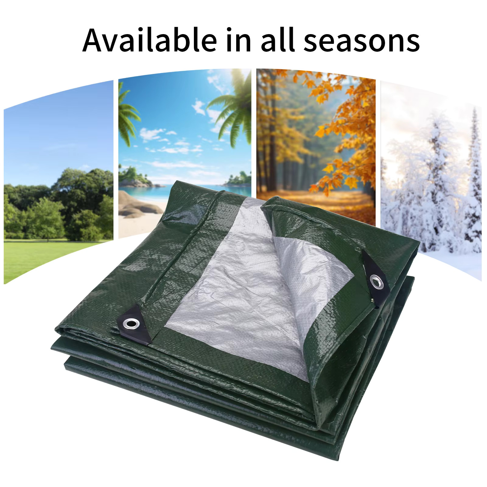 5x3m 4x3m 3x3m Large Waterproo - Waterproof Tarp Shelter 评论和价格