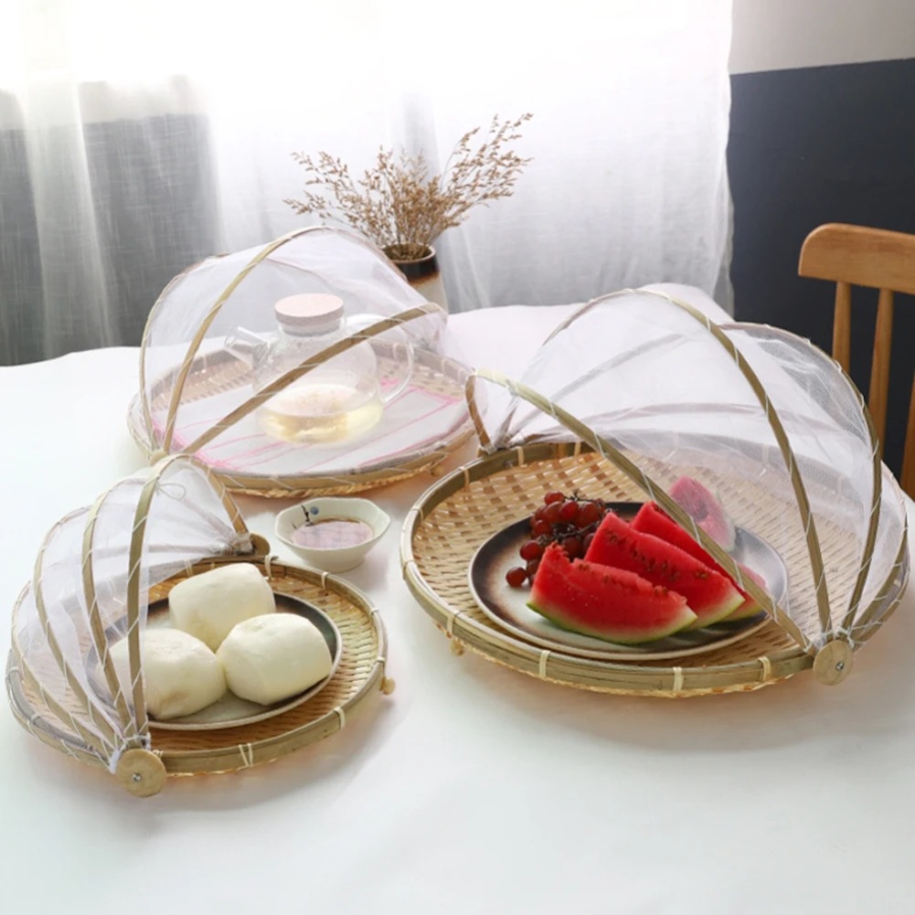 Bamboo Woven Basket Anti-Mosqu - Outdoor Camping Mosquito Net 评论和价格