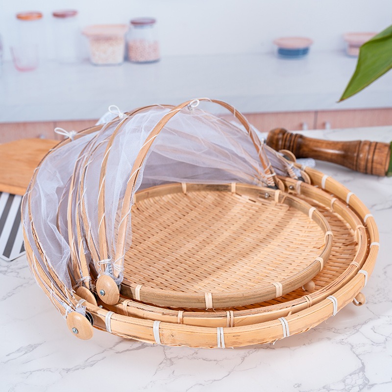 Bamboo Woven Basket Anti-Mosqu - Outdoor Camping Mosquito Net 评论和价格