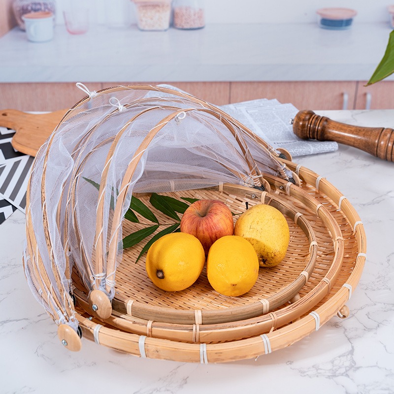 Bamboo Woven Basket Anti-Mosqu - Outdoor Camping Mosquito Net 评论和价格