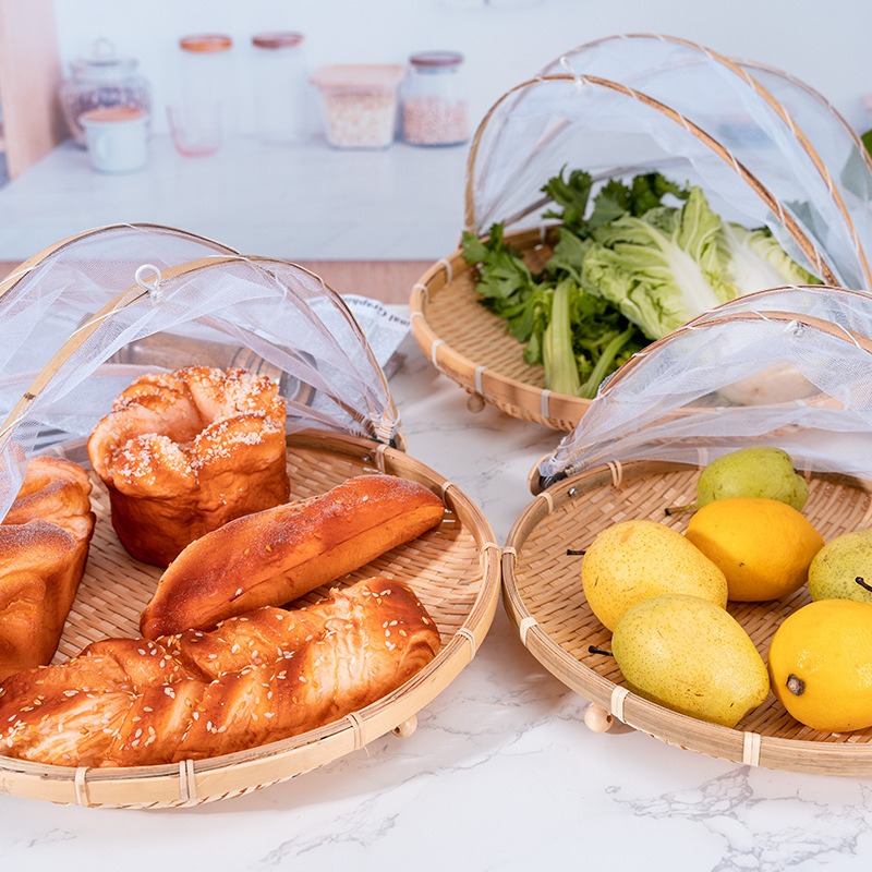 Bamboo Woven Basket Anti-Mosqu - Outdoor Camping Mosquito Net 评论和价格