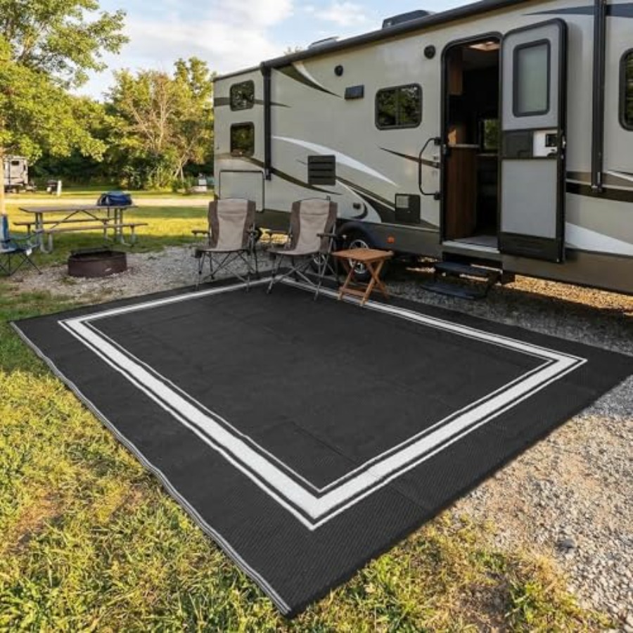Outdoor Rug for Patio 9x18: Wa - Outdoor Camping Rugs 9X18 评论和价格