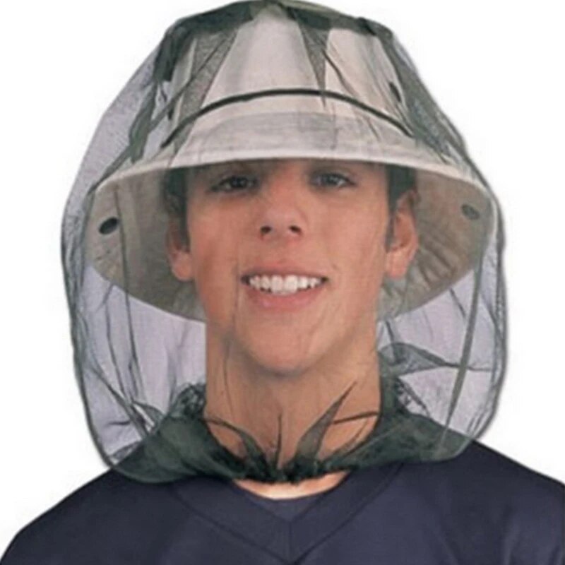 Anti Mosquito Fishing Cap 1pc  - Outdoor Camping Mosquito Net 评论和价格