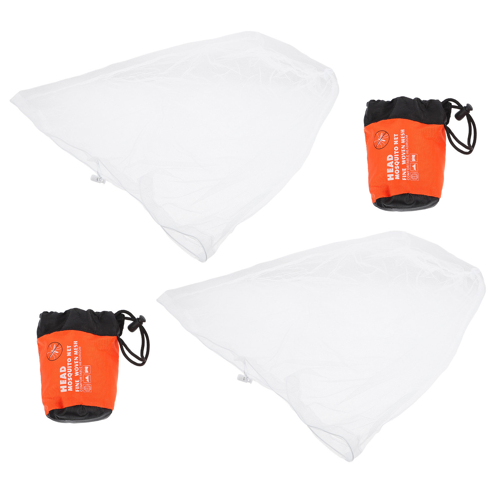 2Pcs Anti Mosquito Head Nets O - Outdoor Camping Mosquito Net 评论和价格