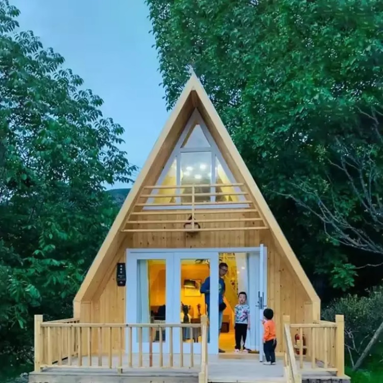 Customizable Triangular Wooden - Outdoor Camping And Glamping 评论和价格