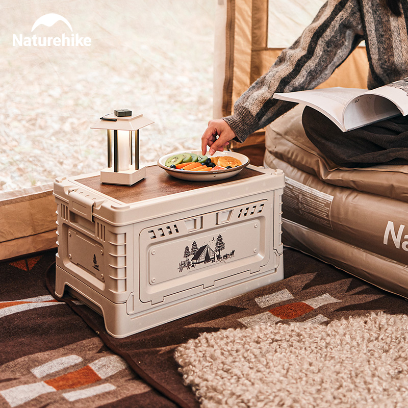 Naturehike Camping Box 60L Lar - Outdoor Camping Table With Storage 评论和价格