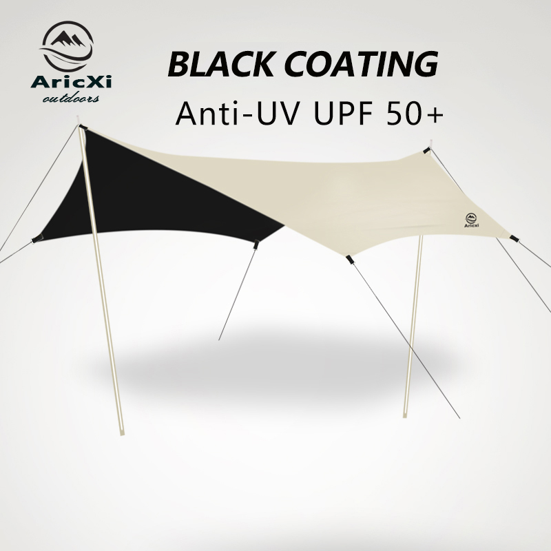 Aricxi Black Coating  Tarp Out - Waterproof Tarp Shelter 评论和价格