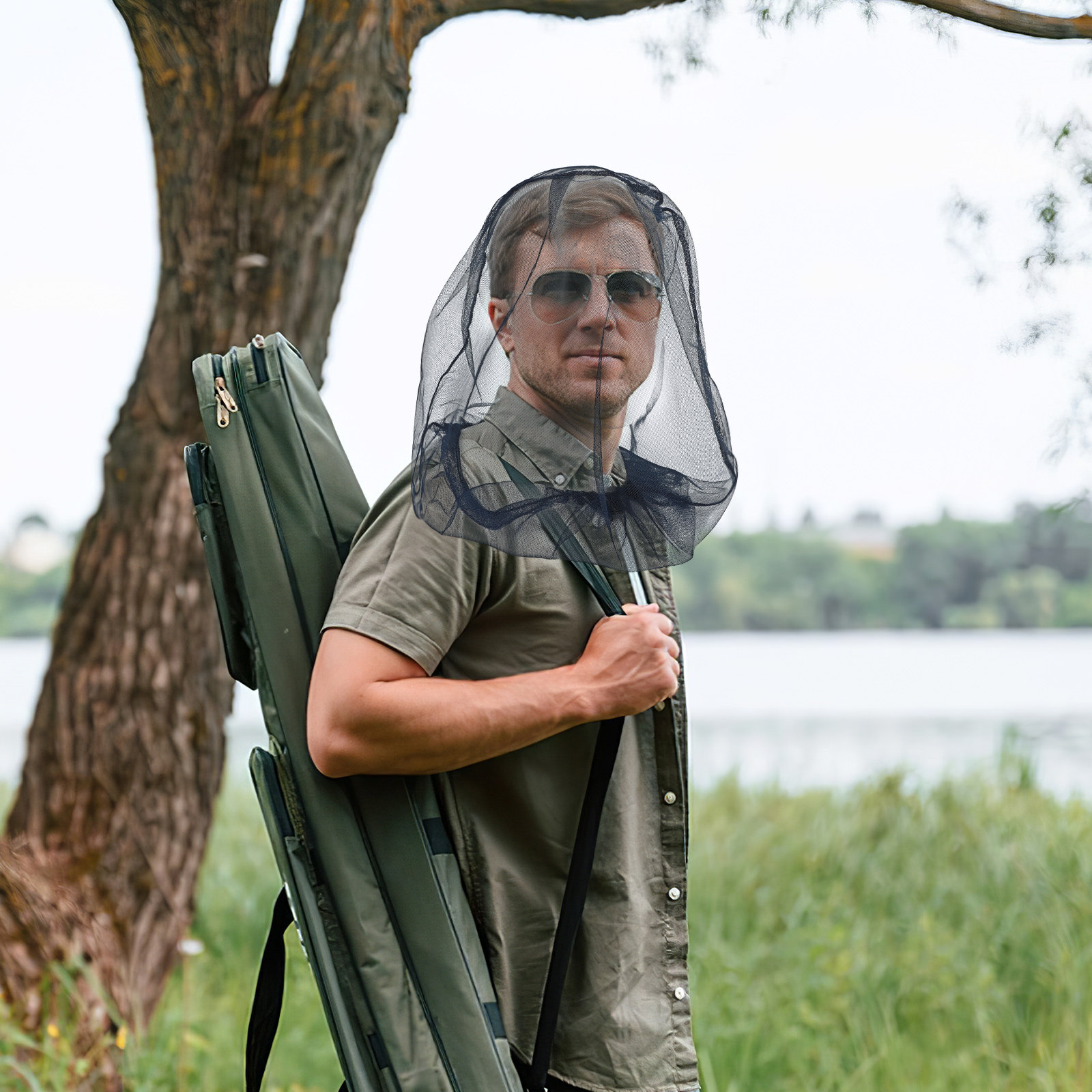 2Pcs Outdoor Head Net Mosquito - Outdoor Camping Mosquito Net 评论和价格