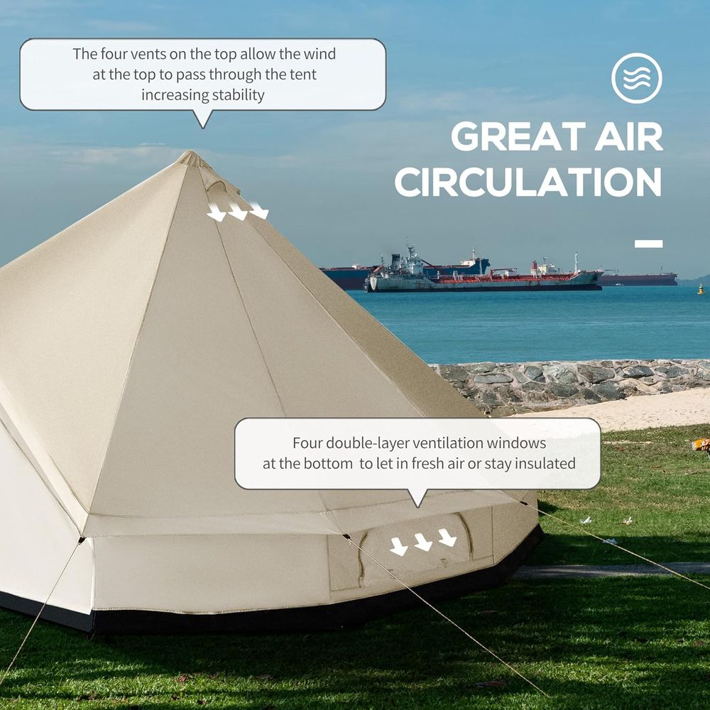10-Person Spacious Glamping Te - Outdoor Camping And Glamping 评论和价格