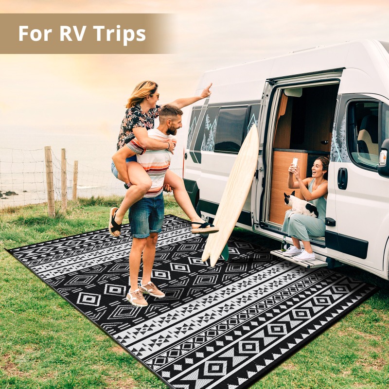 (5x8, 6x9, 9x12, 9x18) Outdoor - Outdoor Camping Rugs 9X18 评论和价格