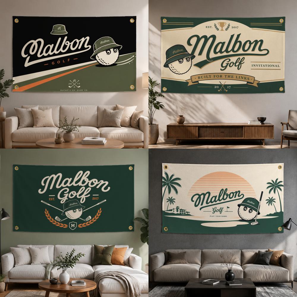 Brand Malbon Golf Flags Fashio - Outdoor Camping Brands 评论和价格