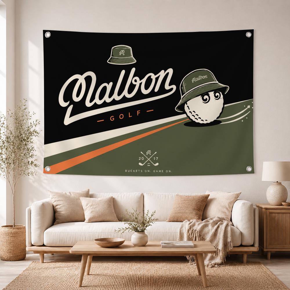Brand Malbon Golf Flags Fashio - Outdoor Camping Brands 评论和价格