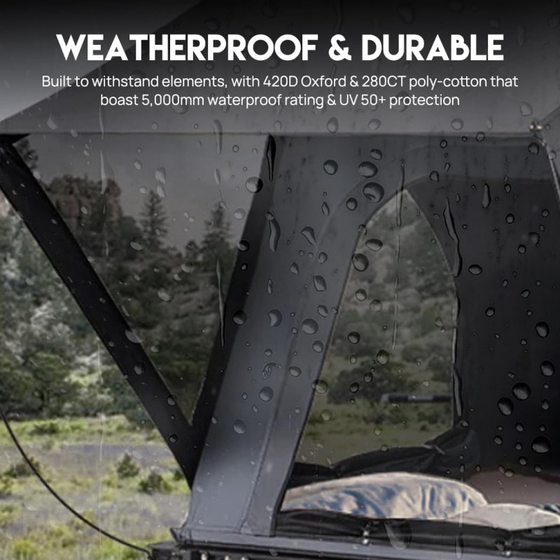 Roof Top Tent for Outdoor Camp - Outdoor Camping Automatic Quick Opening Tent 评论和价格