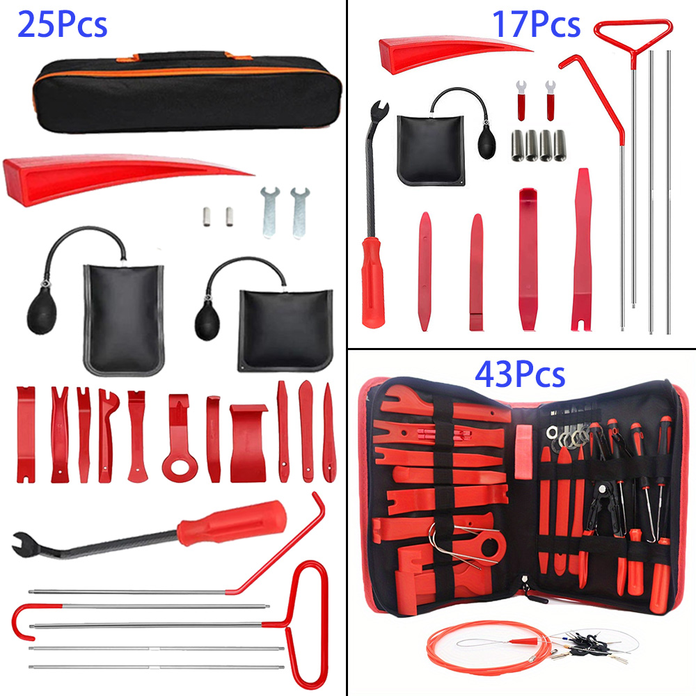 43/25/17Pcs Car Air Wedge Pump - Bivvy Bag Emergency 评论和价格