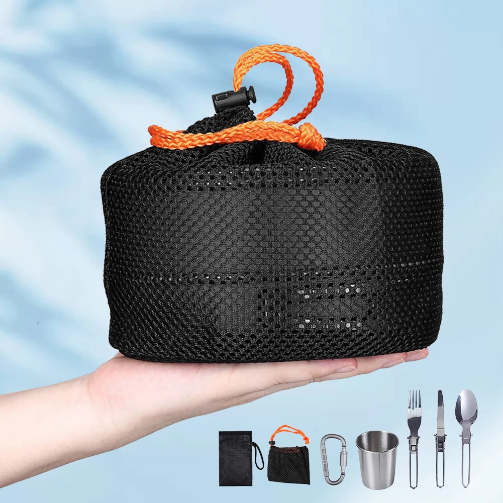 Camping Cookware Kit Kettle Po - Outdoor Camping Kettle 评论和价格