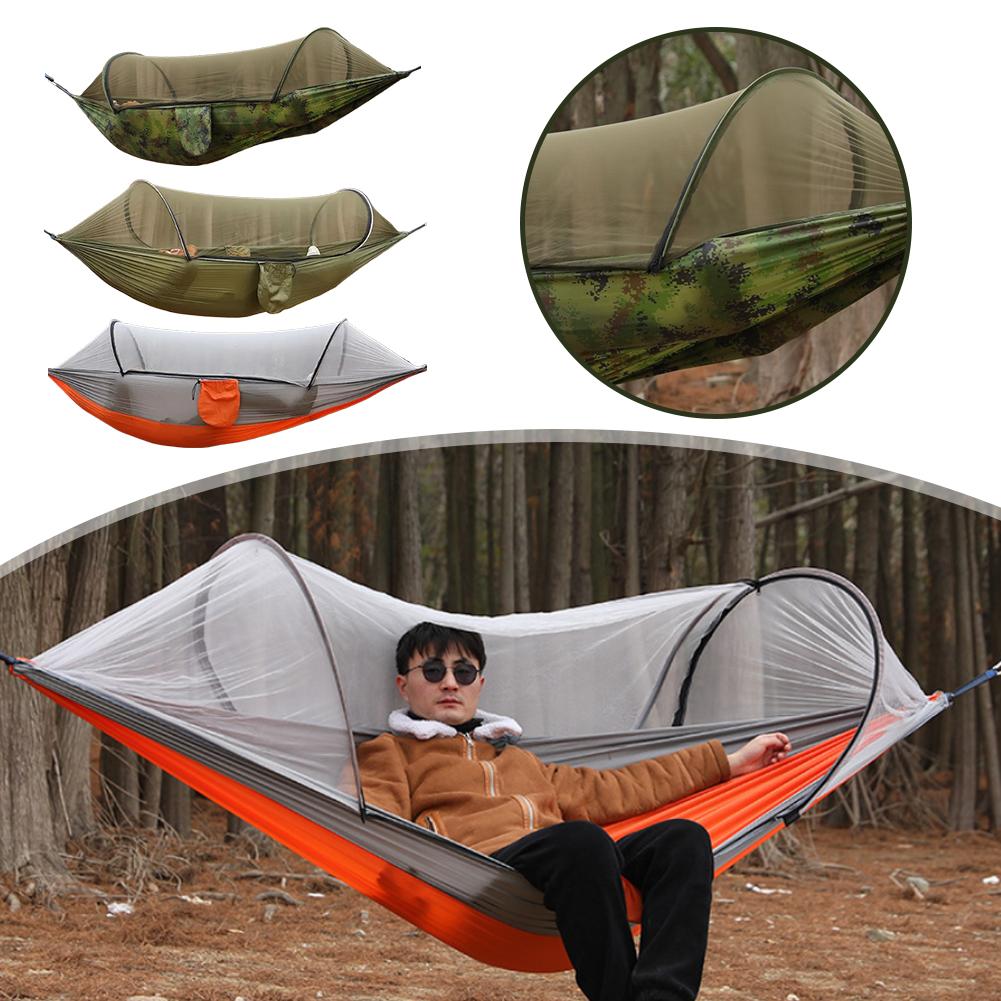 Automatic Quick Set Up Hammock - Outdoor Camping Mosquito Net 评论和价格