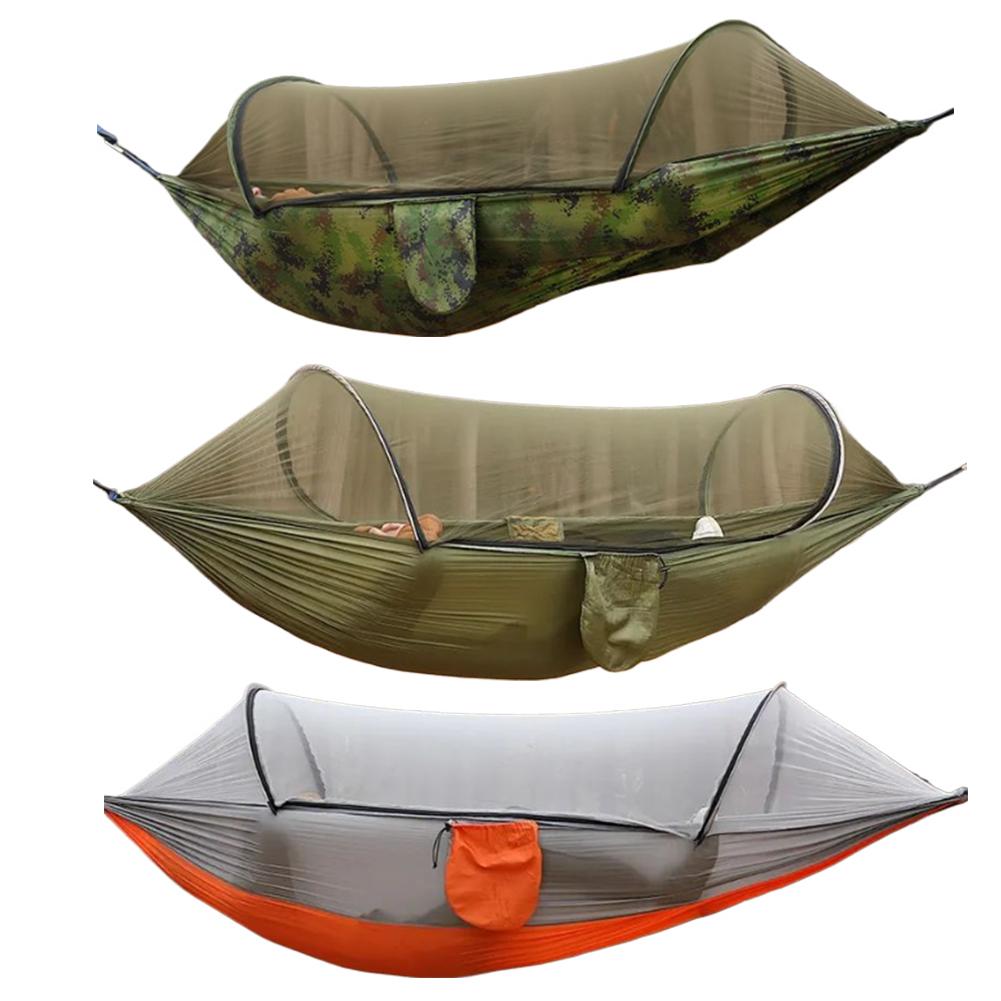 Automatic Quick Set Up Hammock - Outdoor Camping Mosquito Net 评论和价格