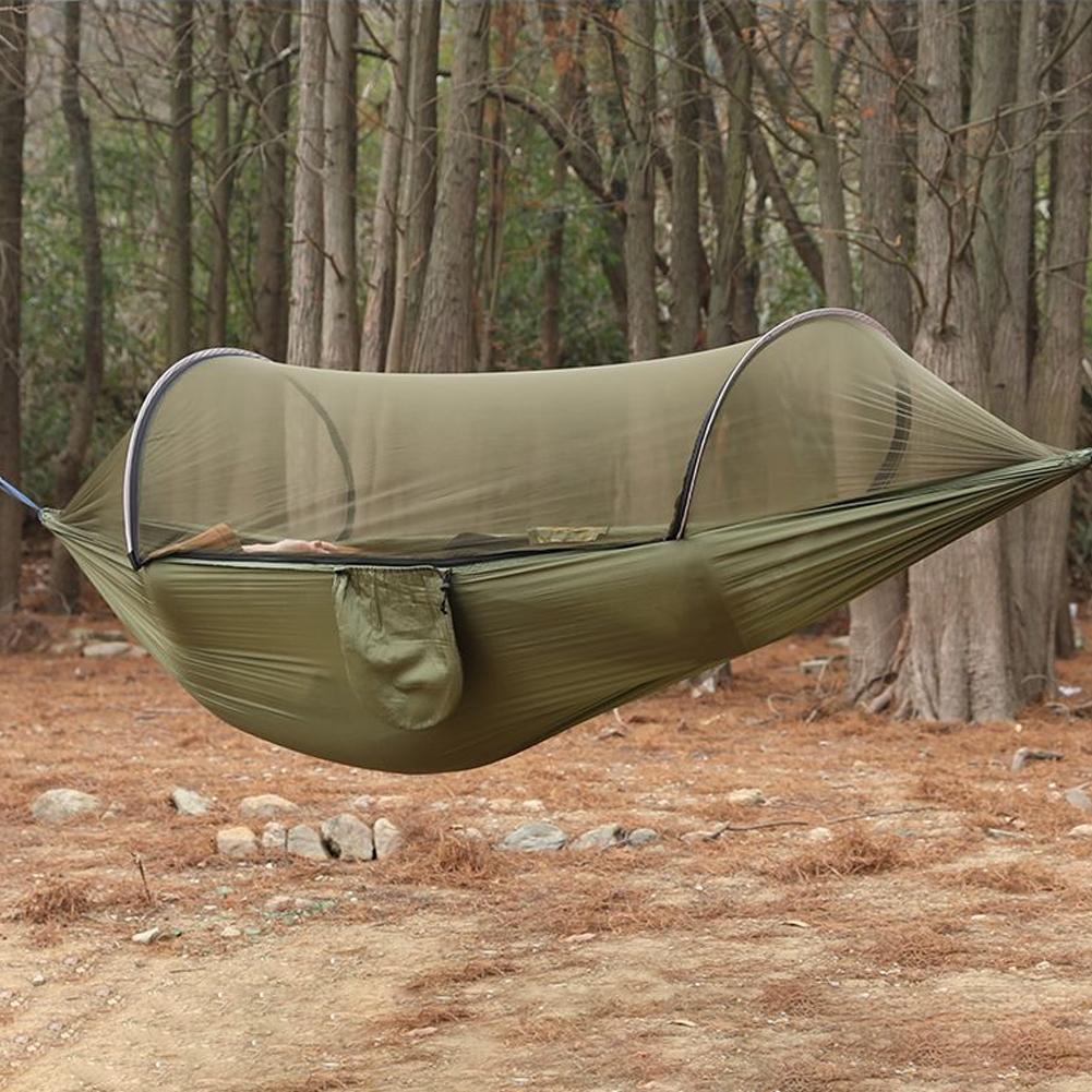 Automatic Quick Set Up Hammock - Outdoor Camping Mosquito Net 评论和价格